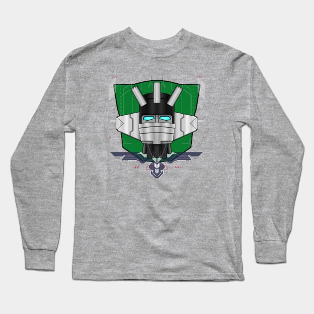 Wheekjack Bust Long Sleeve T-Shirt by RongWay